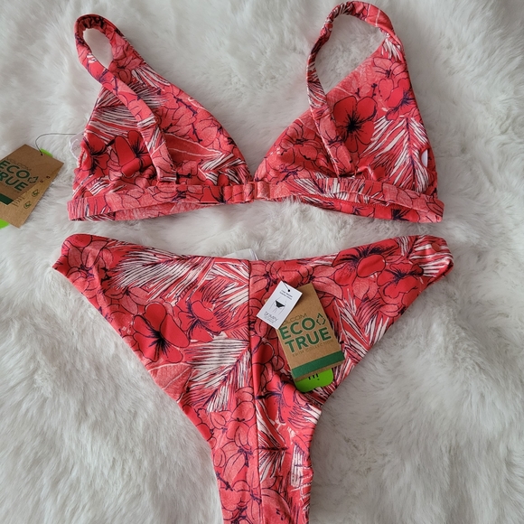 🦑VOLCOM BRAND NEW BIKINI SET SIZE M - Picture 7 of 9